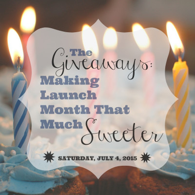 The Giveaways: Making Launch Month That Much Sweeter