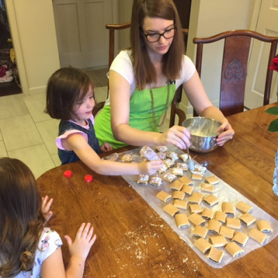 New home pics, our St. Joseph’s Table, and receiving the abundance of God